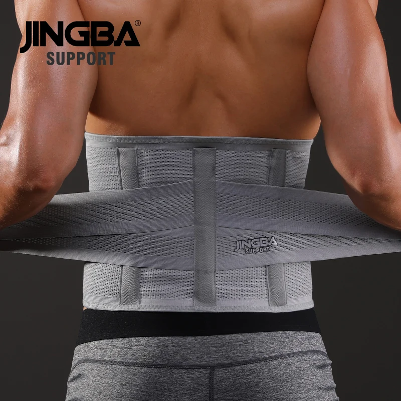 JINGBA DESTEK Fitness Bel Sırt Destek Kemerleri Ter Kemeri Eğitmen Trimmer Kaslı Karın Sporları Lomber Eklem Koruyucu_voghion.com
