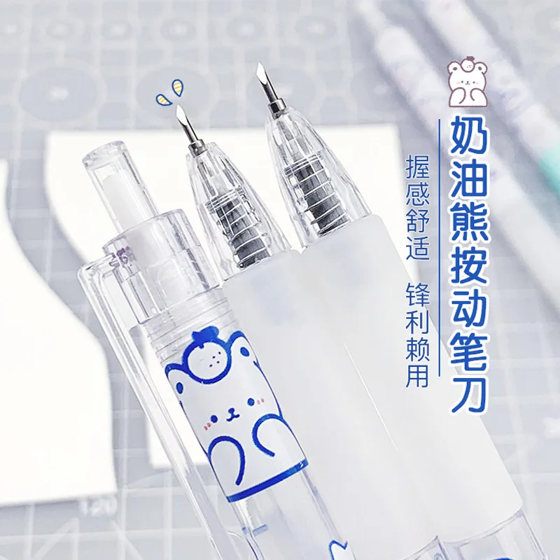 School Supplies Art Utility Knife Pen Knife Cut Stickers Scrapbooking Cutting Tool Express Box DIY Craft Supplies utility knife paper cutter box cutter cutting knife art knife paper cutting knife box opener