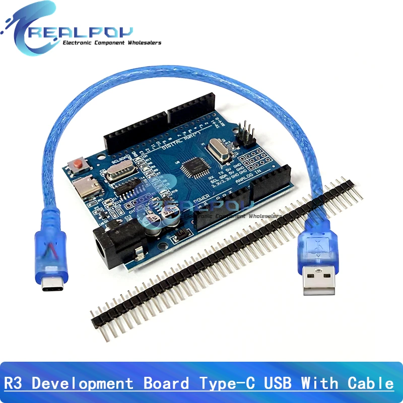 Advanced R3 Development Board with SMD Chip and USB Connectivity