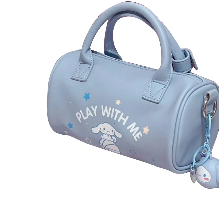 

2024 New Hello Kitty Japanese Cinnamon Dog Fashion Series Cute Cartoon Shoulder Bag Boston Casual Cinnamon Dog Cute Cartoon Bag