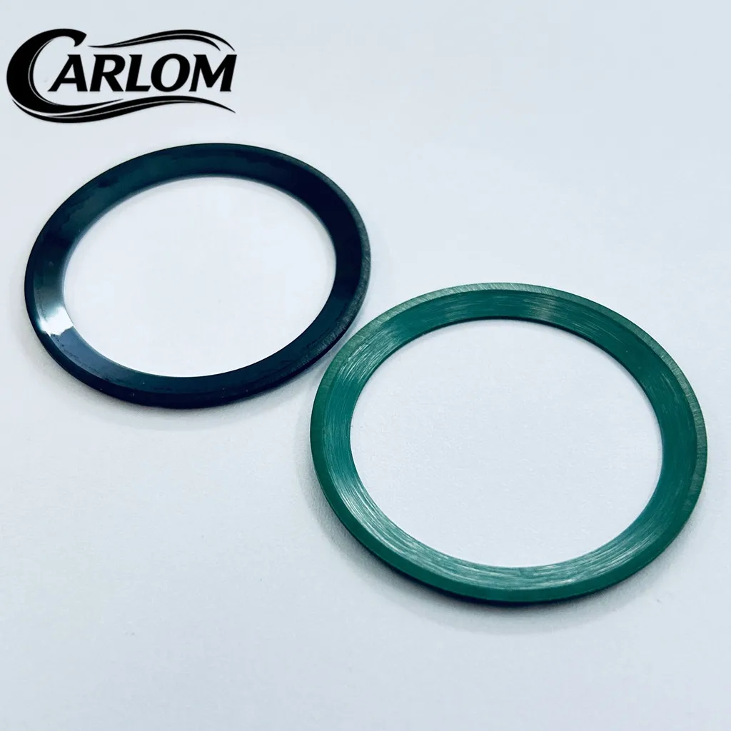 Black, Blue, Green Ceramic Aluminum Sloping Bezel Insert