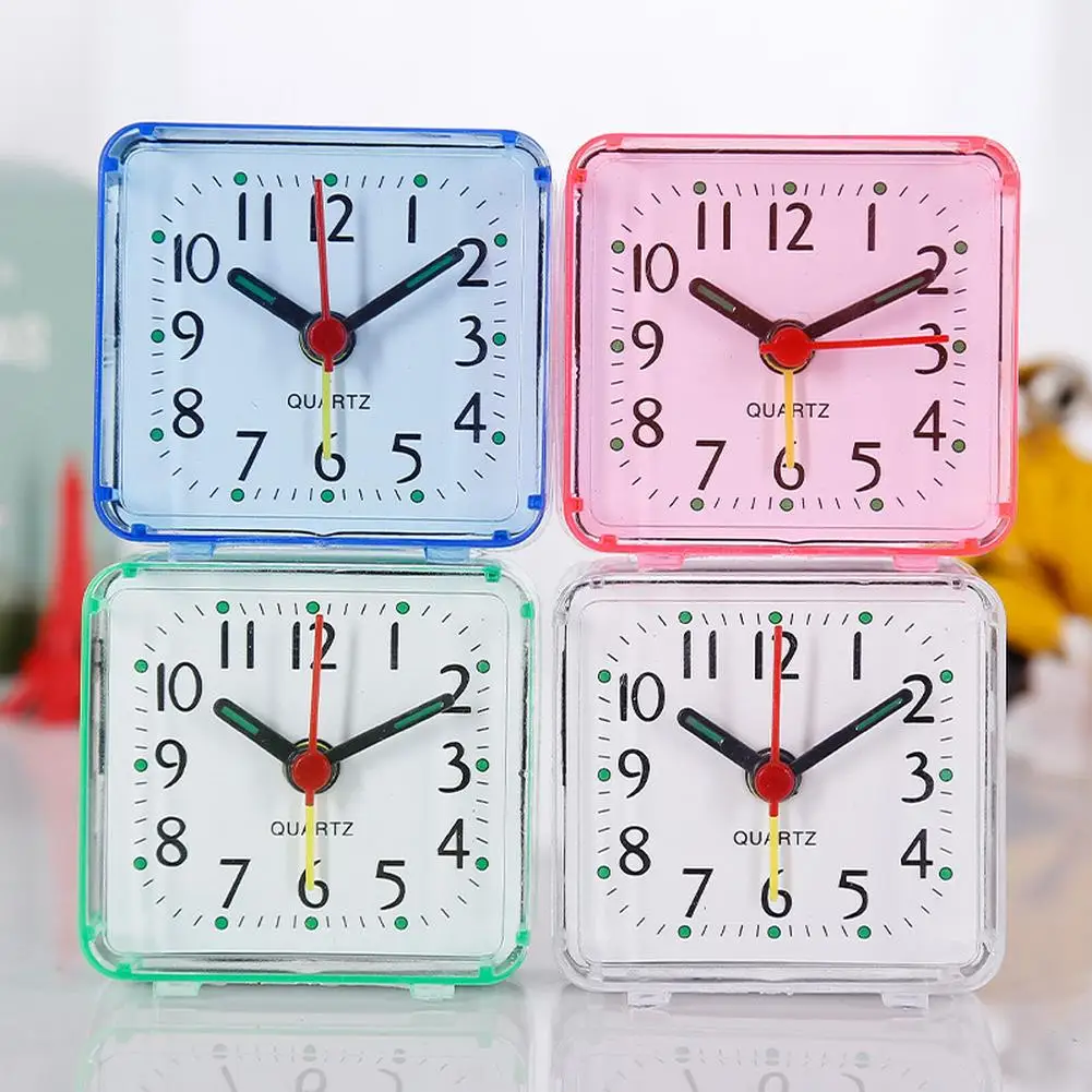 Digital Alarm Clock Bedside Small Alarm Clock Quartz Battery Operated Square Student Bedroom For Home Decor Accessory In Stock 2