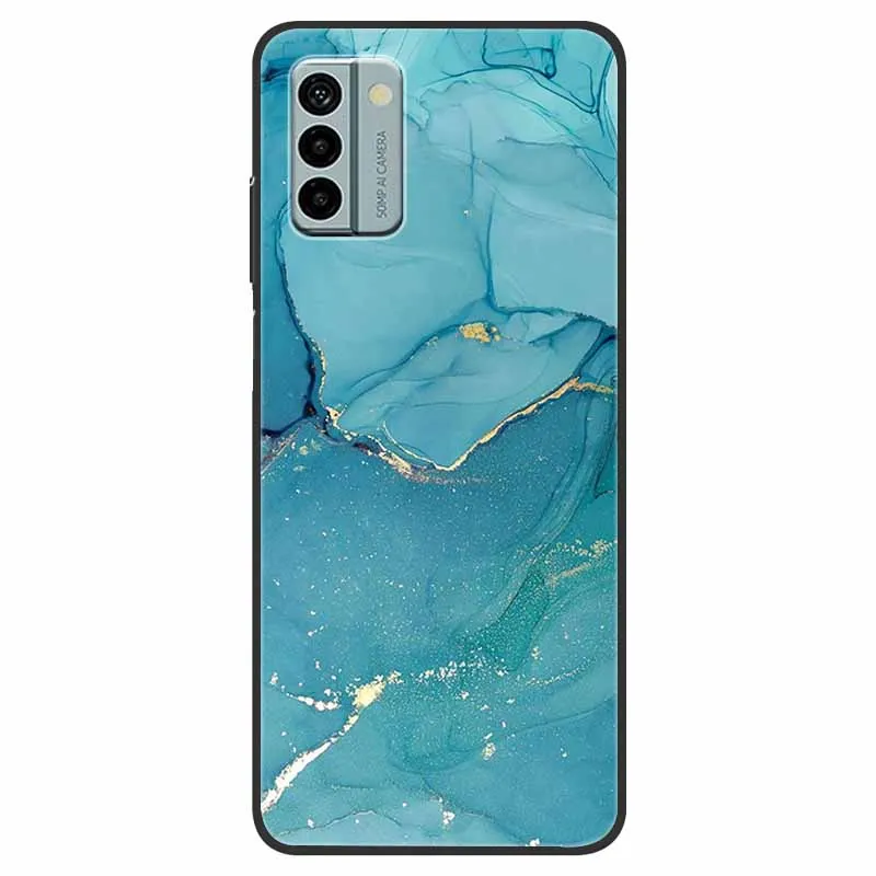 Custodia Per Nokia G22 Con Motivo Floreale Trasparente - Cover Sottile In TPU Morbido - Antiurto E Leggera - Compatibile Con TA-1516