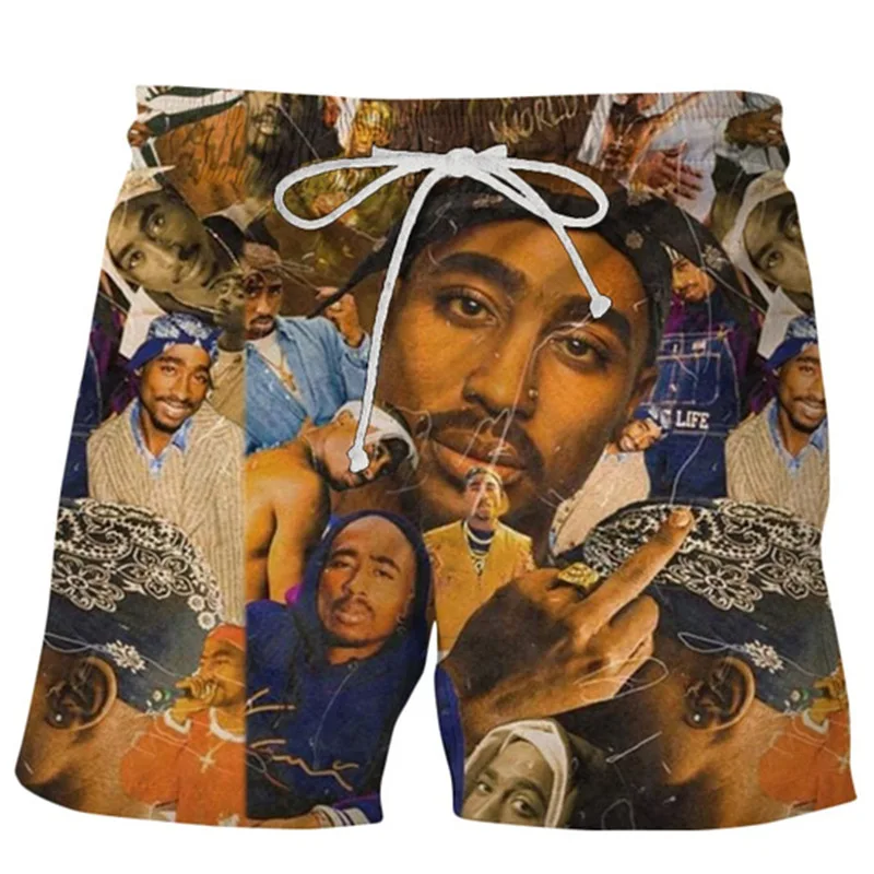 New 3D Printing Fashion Men Women   Hip Hop Shorts Plus Size S-7XL