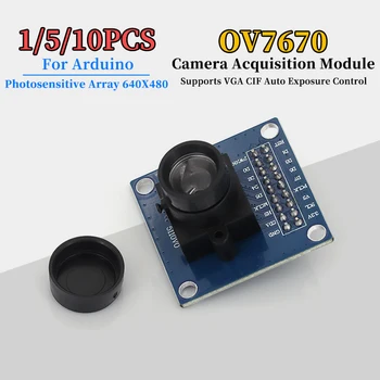1/5/10PCS Modulo telecamera OV7670 Modulo di acquisizione telecamera microcontrollore OV7670 per Arduino