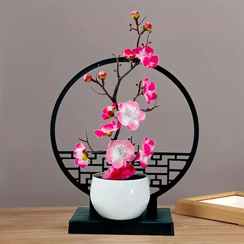 Plum Blossom Bonsai Decor 1
