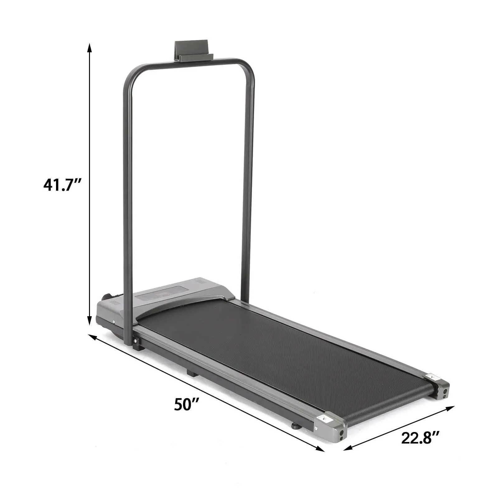 Sports Treadmill, 2.5HP Treadmill for Home, Bracket Design, Shock Absorption Indoor Walking Pad, Under Desk Treadmill