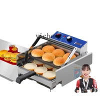 ZK hamburger machine commercial small automatic bread embryo heating machine snack equipment 1