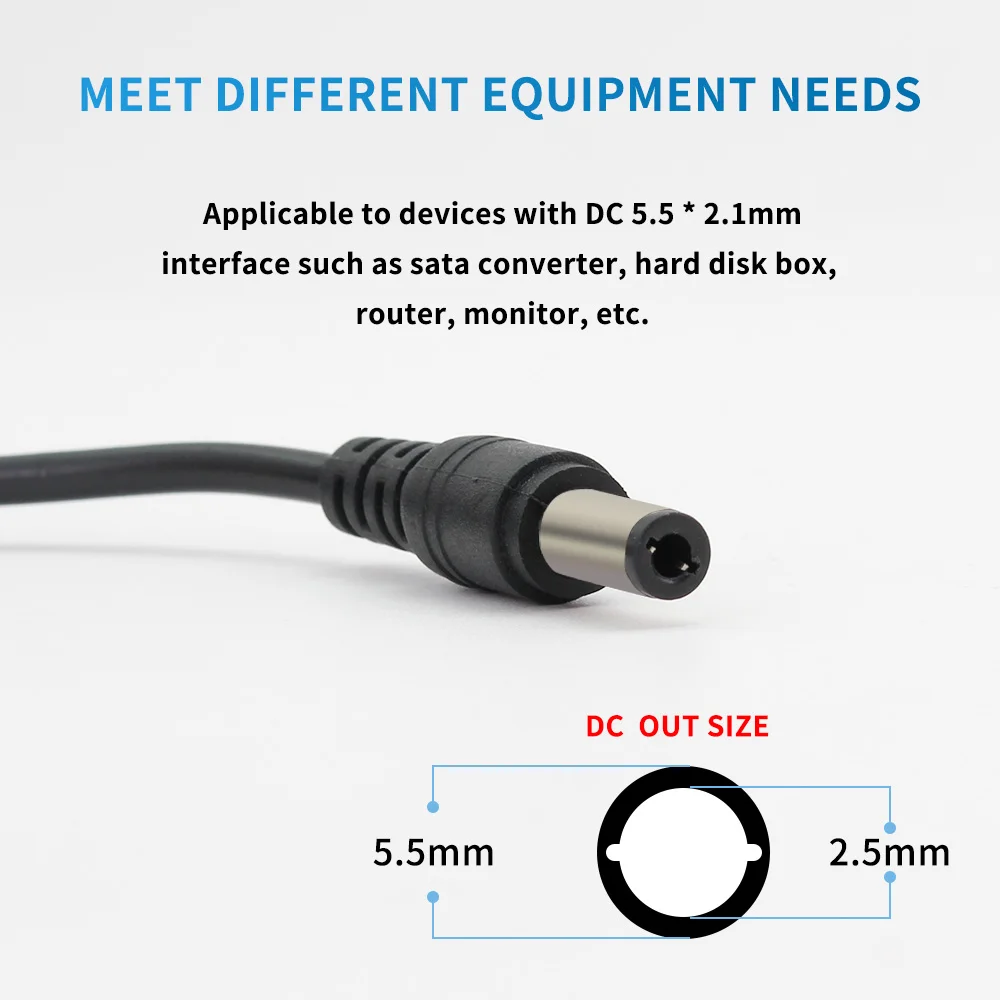 5V 6V 12V 1A AC/DC Adapter Power Supply 220V to 6v Lighting Transformer With 8pcs Universal Power Supply Adapter Connector Plug
