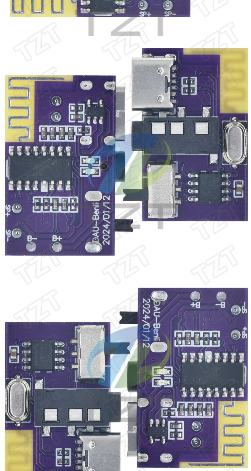 DC 3,5 V-5 V 5 W Bluetooth-5,4 Verstärker MP3 Player Modul TWS 3,5 mm AUX Empfänger DIY Lautsprecher – Detail 4