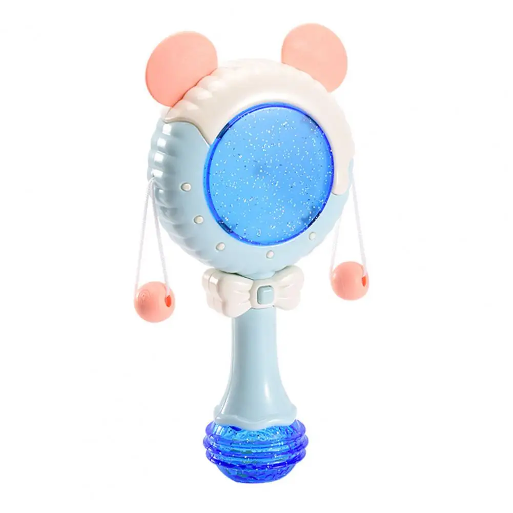 

Baby Rattle Toy Emotional Comfort Soothing Toy Baby Cartoon Rattle Drum Cute Plastic Hand Drum for Boys Girls Early for Babies