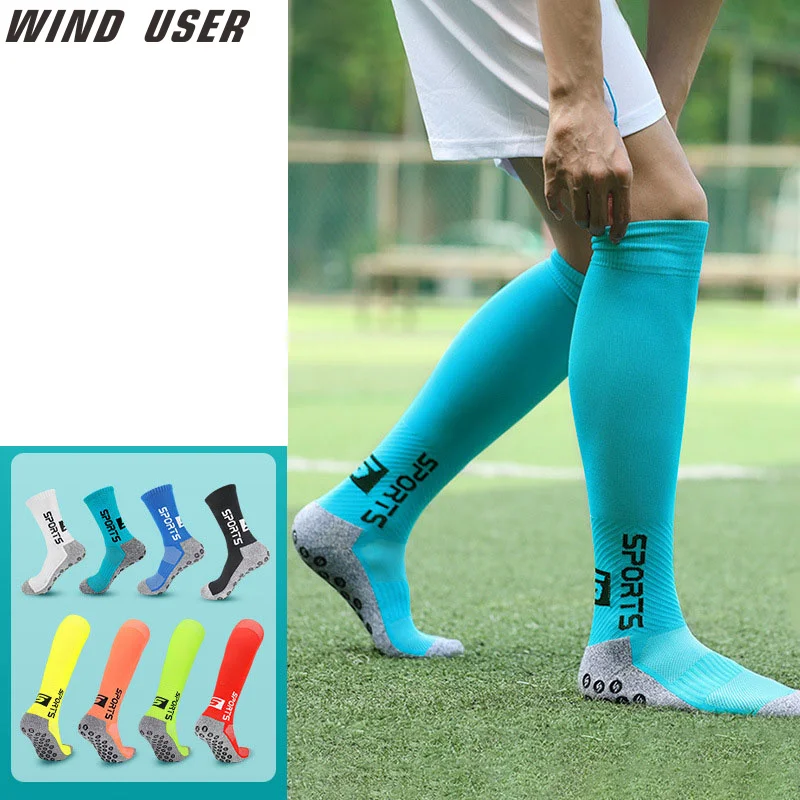 

Non Slip Socks Football Socks Men's Professional Soccer Socks Thickened towel Deodorizing, Anti-skid Antibacterial Sports Socks