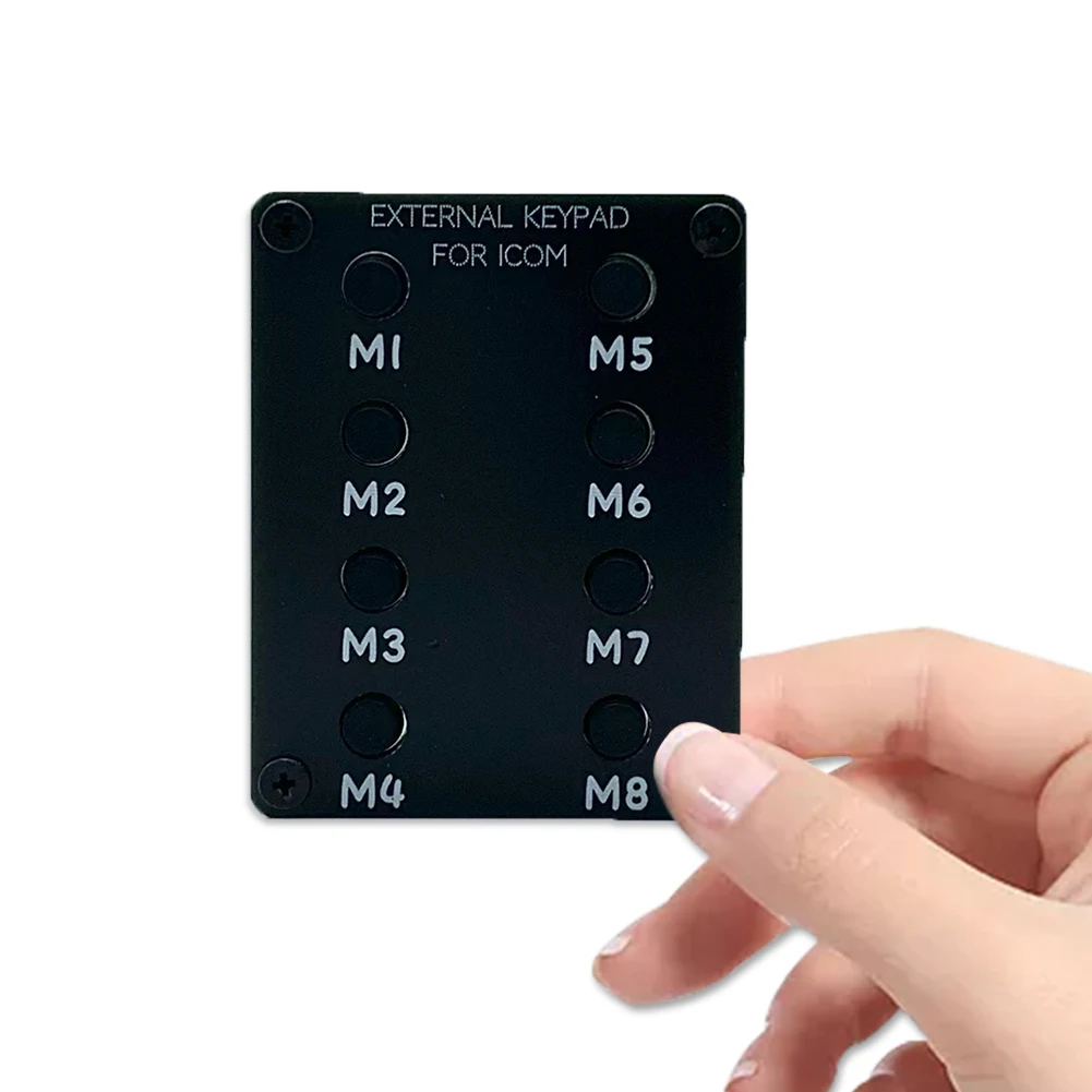 New  M8 External Control Keyboard For ICOM IC-705 IC-7610 Walkie Talkie