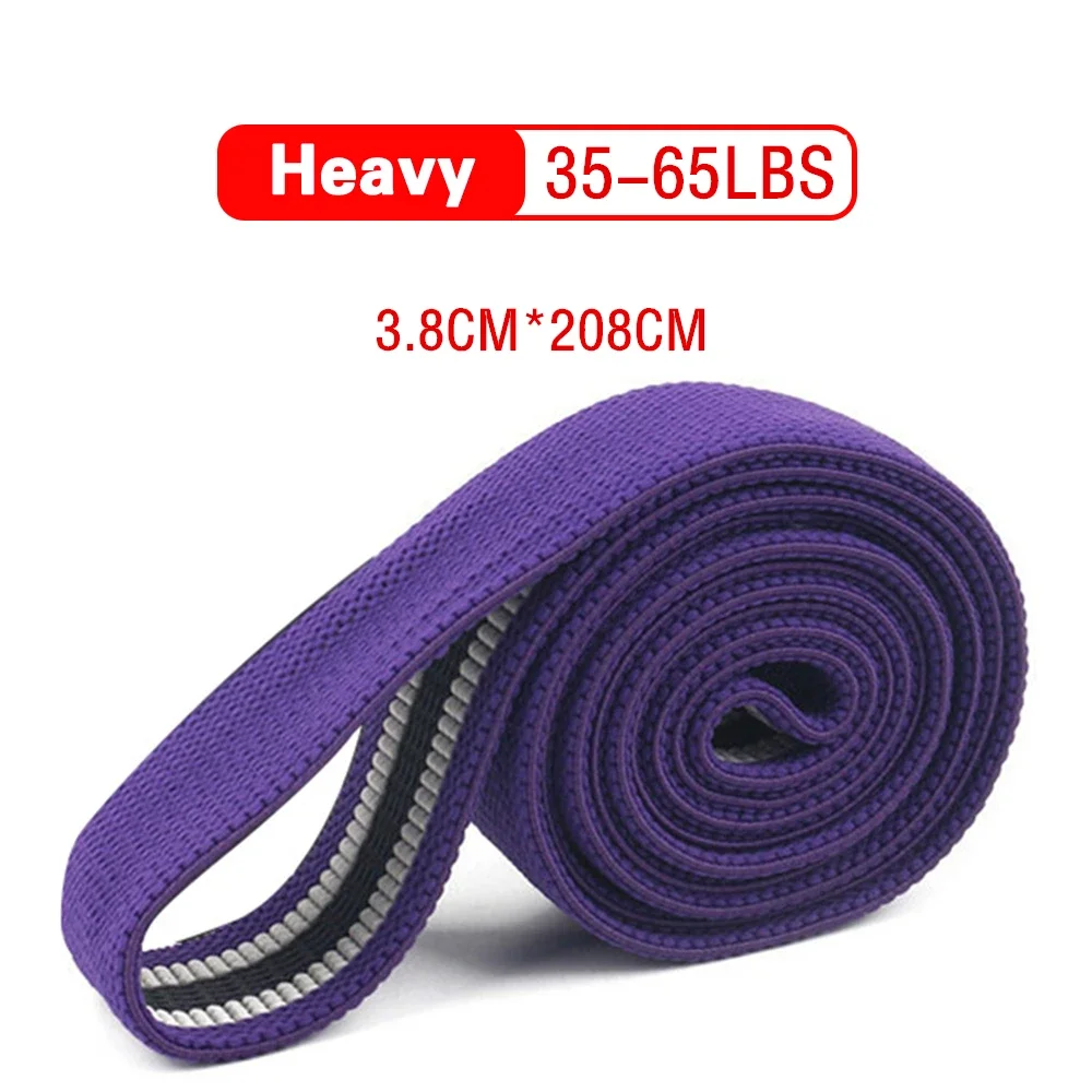 Elastic Fabric Long Resistance Stretch Bands for Exercise and Physical Therapy