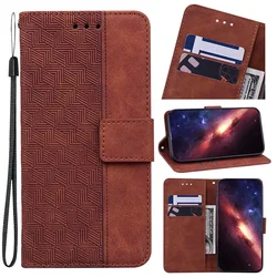 Premium Flip Leather Magnetic Phone Case Cover for Note 30 Pro (Brown)