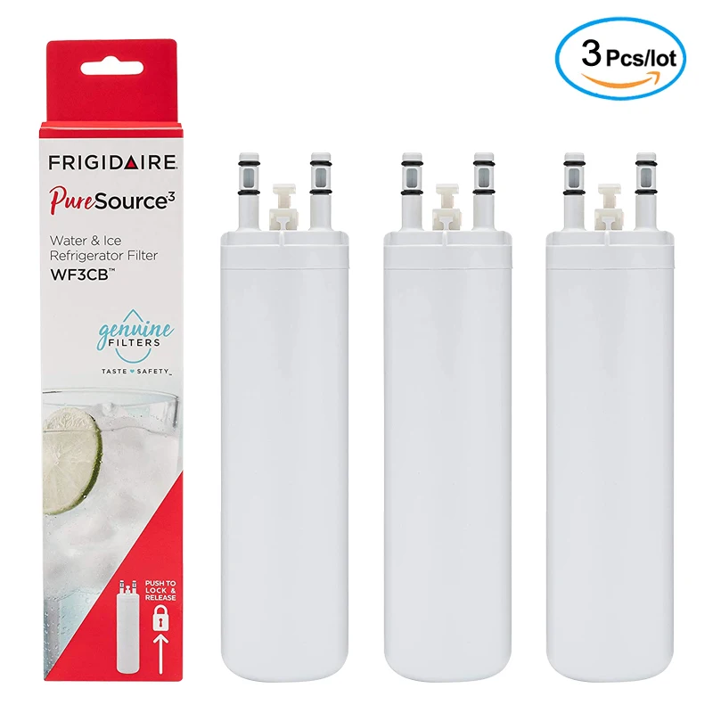 

Замена для Frigidaire WF3CB, чистый источник 3, WF425, 706465, 242069601, 242086201, 242017800, высота 9 дюймов, 3 шт.
