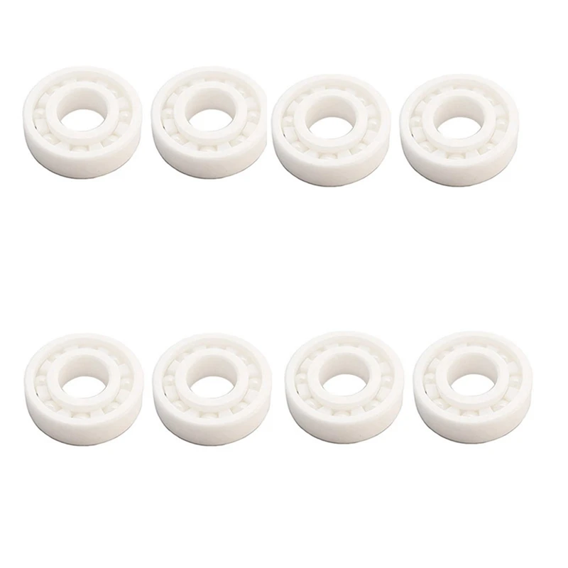 

8Pcs Full Ceramic Ball Bearing 623 3X10X4 Mm Zro2 Zirconia Ceramic Bearing