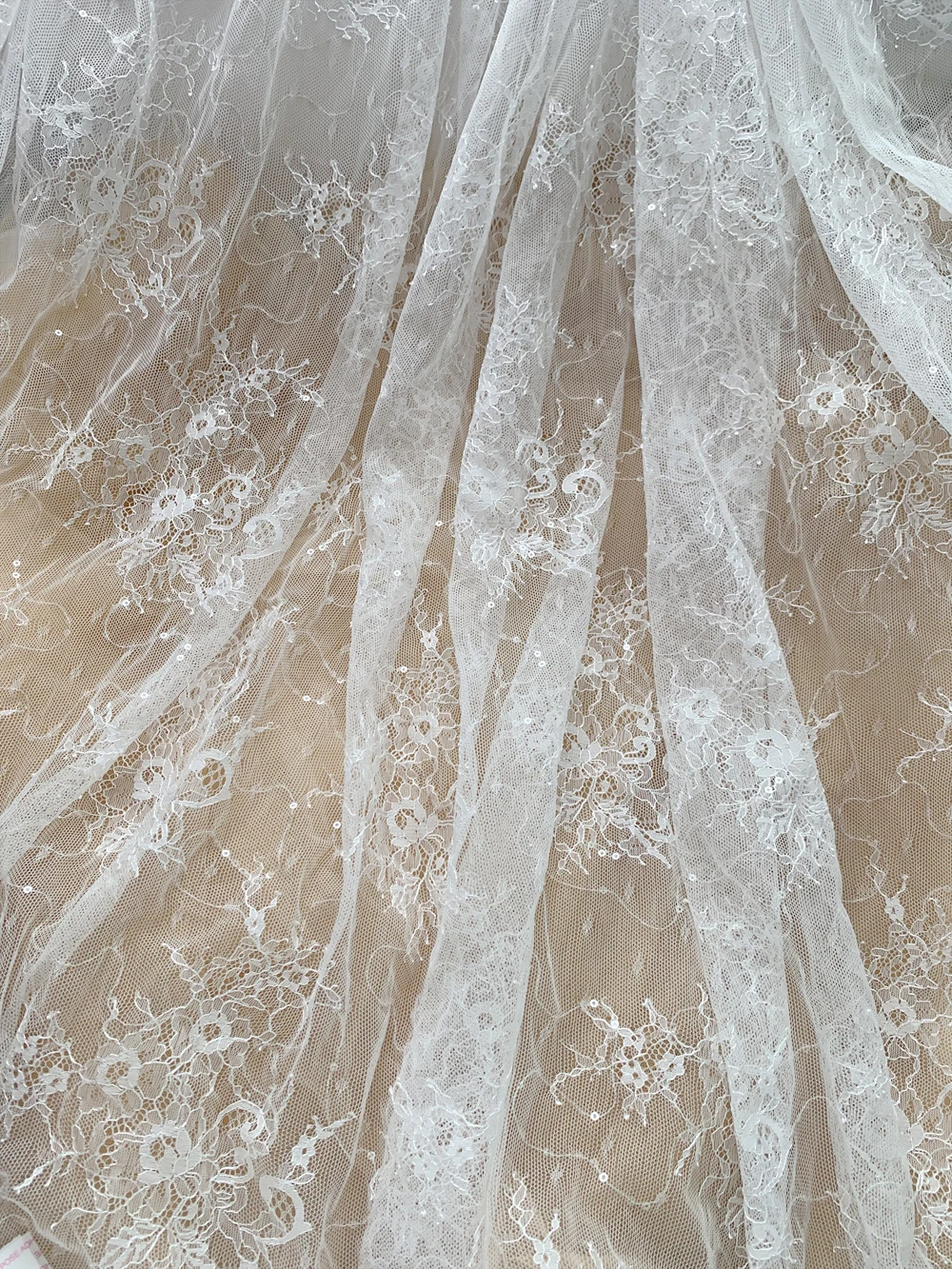 chinese dress ladies Amazon.com: Off-White Lace FabricOrganza Wedding Fabric French Embroidered Lace  Bridal Lace Fabric Wedding Dress Lace Apparel Curtain Fabric Veil Lace main image 0