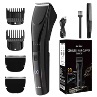 Sejoy  Hair Clippers Body Hair Trimmer Beard Repair Shaving  Electric Men Haircut Machine Barber Shaver 1