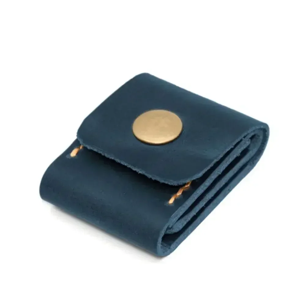 Elegant PU Leather Guitar Pick Storage Case - Large Capacity & Durable Holder Gift