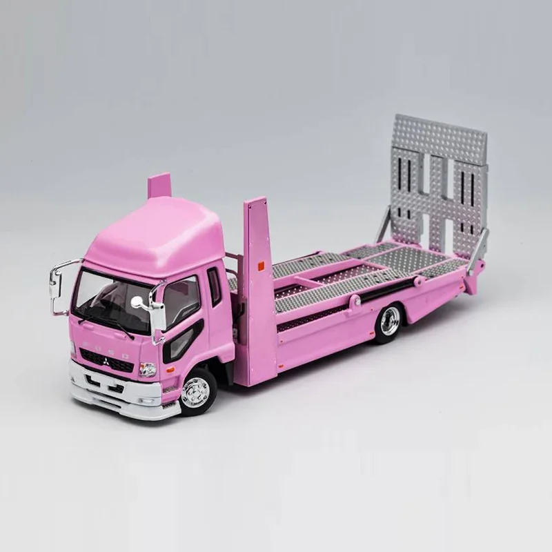 1/64 トラック LB-WORKS トレーラー シルビア 2台セット ミニカー 1/64 M2 Machines 積載車 トレーラートラック 3台