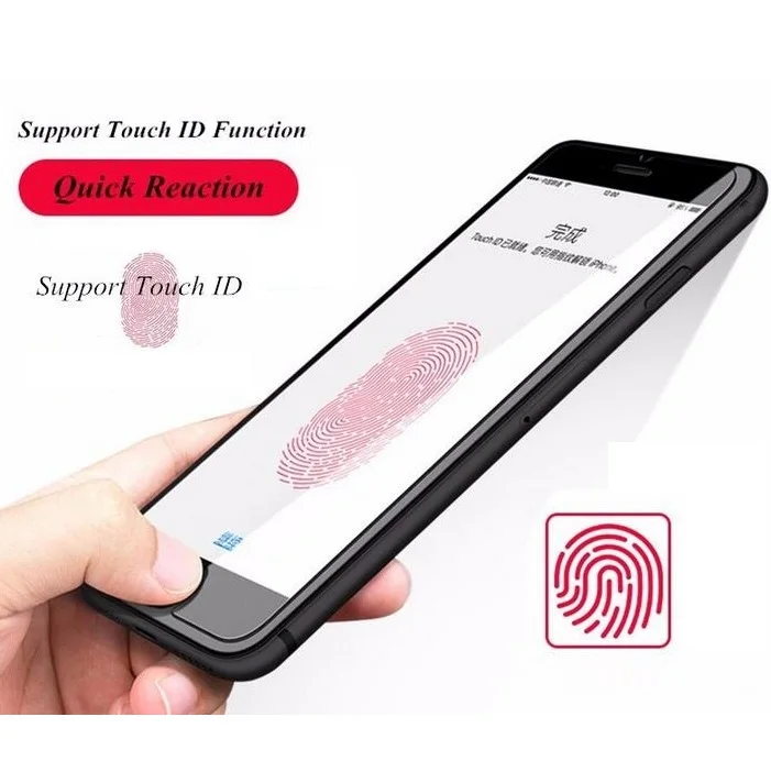 New Aluminum Touch ID Home Button Sticker for iPhone plus home