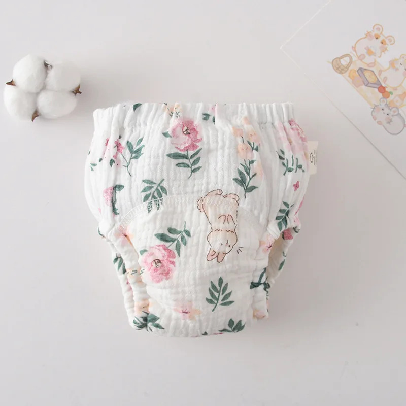 Cotton Baby Waterproof Reusable Training Shorts and Nappies