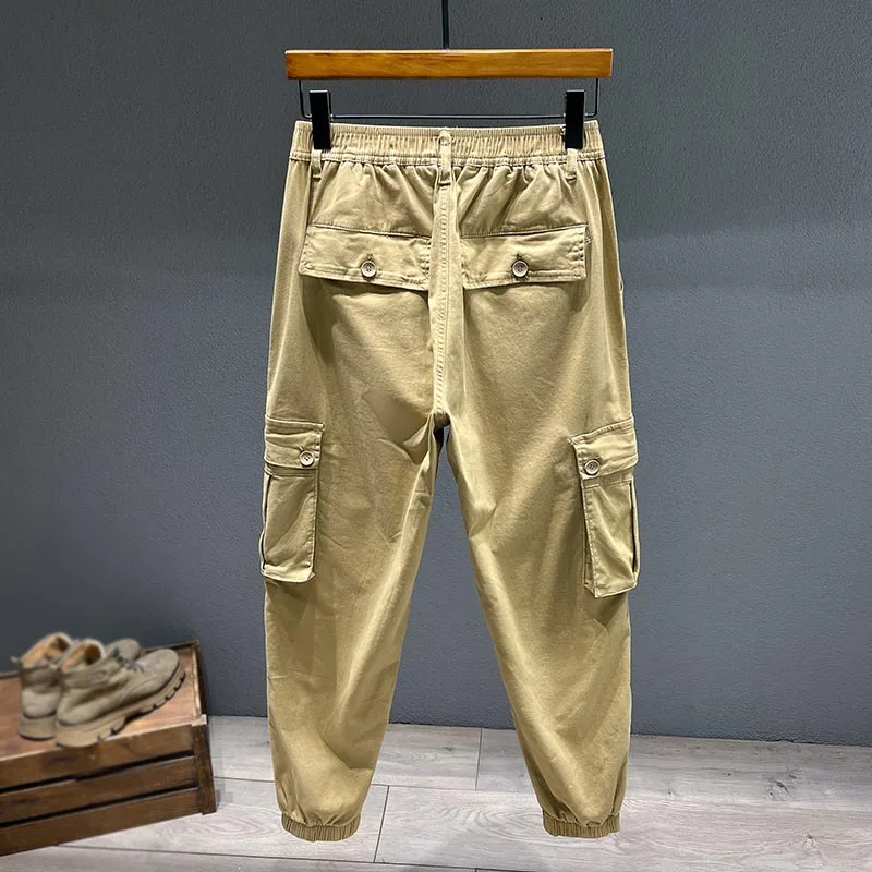 Casual Pants Men 150KG Plus Size 8XL 7XL 6XL Cargo 2 Colors