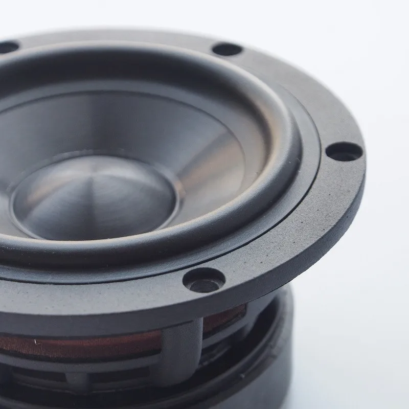 Audio La-bs 4 Inch Hi-Fi Mid-Woofer Speaker Driver Unit Ceramics Clad Aluminum Cone Casting Frame 4/8ohm 40W D120mm Round （1PCS）