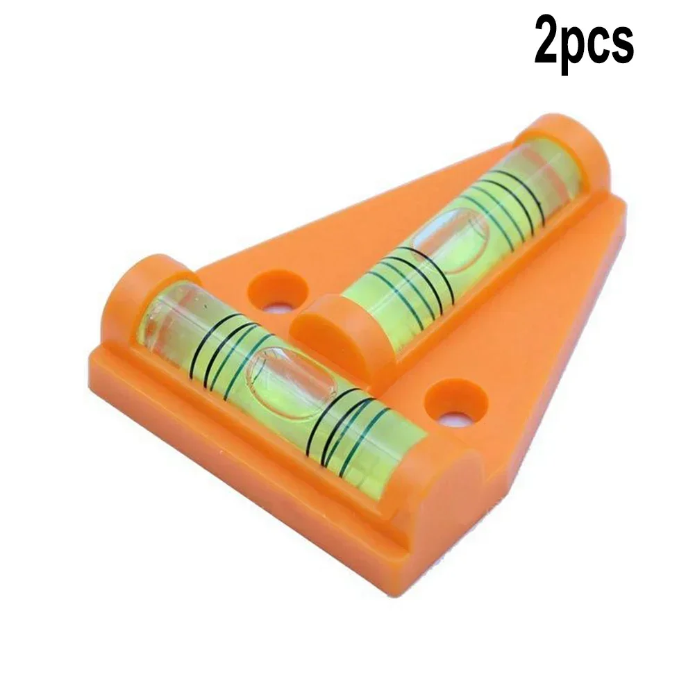 Level Gauge 2Pcs Two Way T-Shape Mini Leveller BubbleLevel