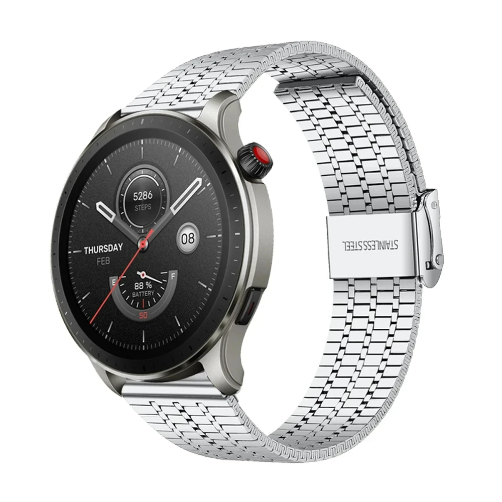 Premium 20-22mm Metal Stainless Steel Watch Strap Bracelet