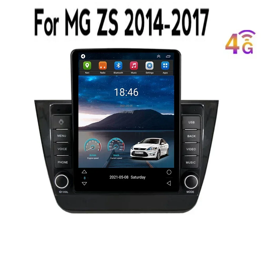 

Автомагнитола для Tesla Style 2 Din Android13 для MG ZS 2014 -2023 до 2035 Vesta tesla мультимедийный видеоплеер GPS стерео Carplay