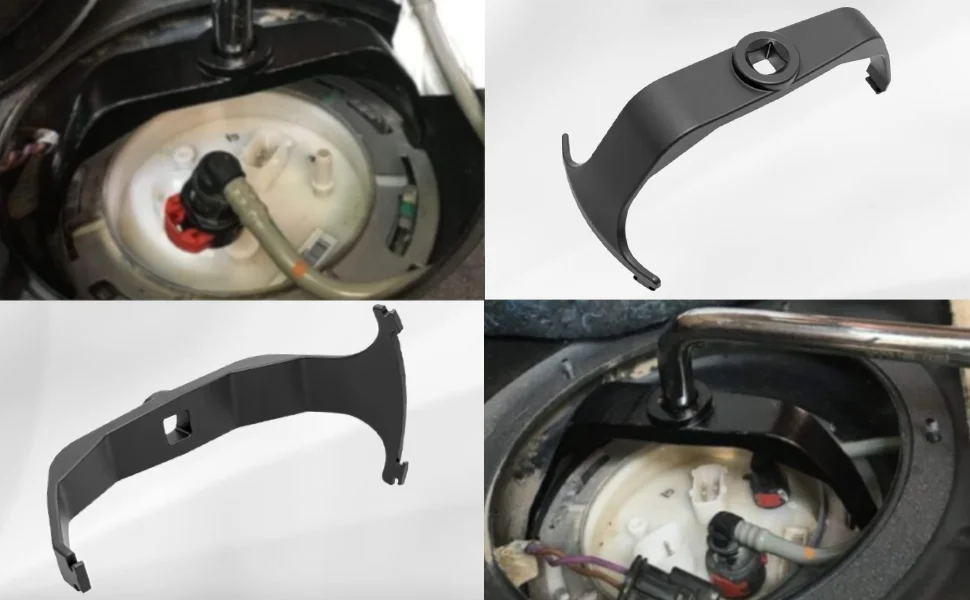 6599 Kraftstofftank-Verschlussring-Werkzeug Kraftstoffpumpen-Sensor Aus- und Einbauwerkzeug Geeignet für Chrysler, Ford, Mercedes-Benz, BMW – Detail 3
