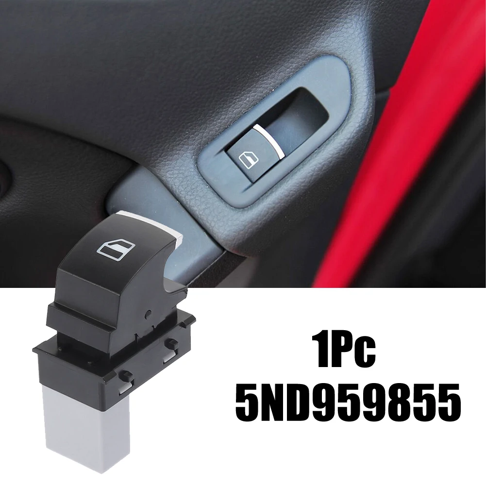 

Автомобильный стеклянный выключатель питания, кнопка управления дверью, стеклянная кнопка переключателя 5ND959855 для Passat 2006-2011 для Golf MK5 MK6 2006-2013