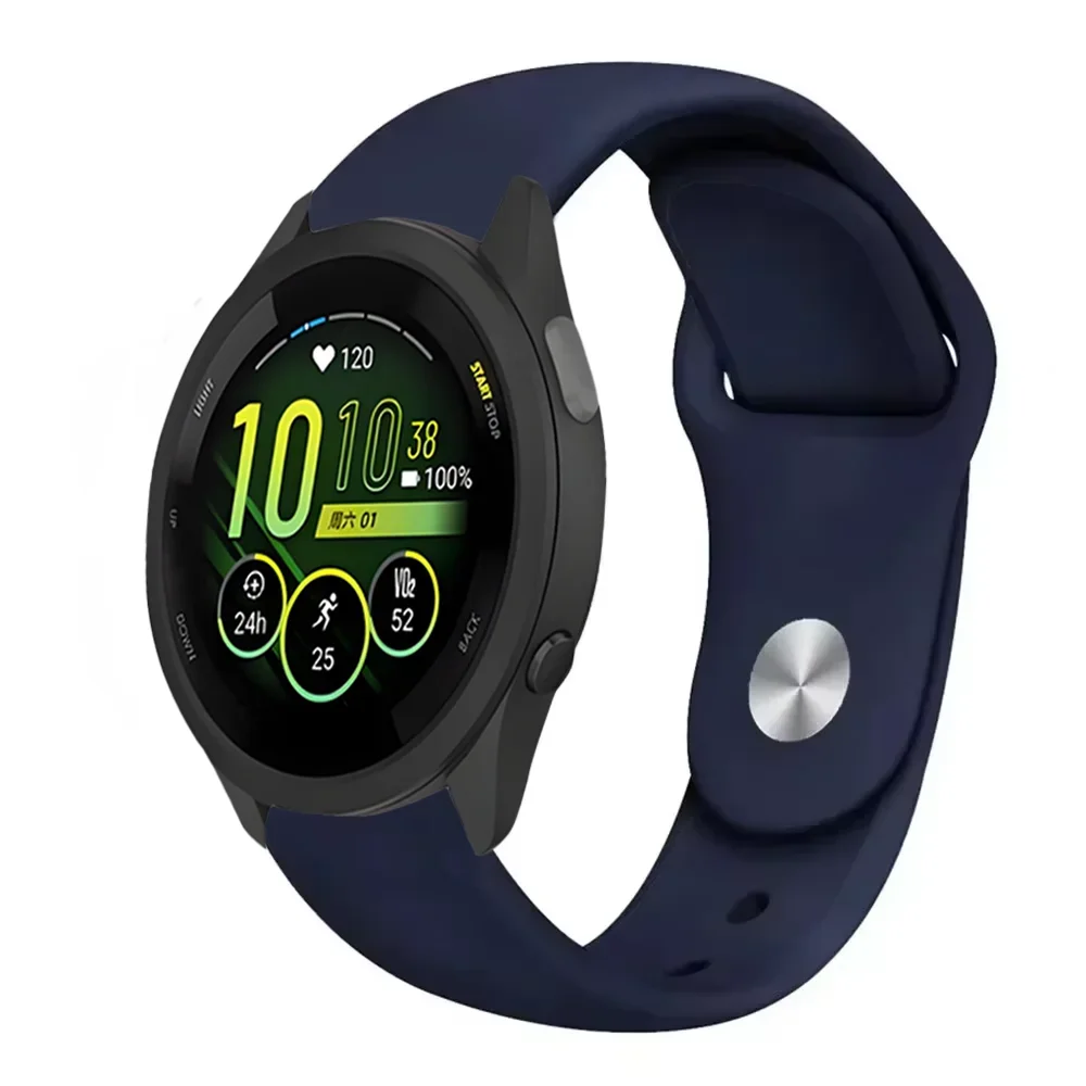 Soft Silicone Watch Strap - Versatile and Comfortable Replacement Band