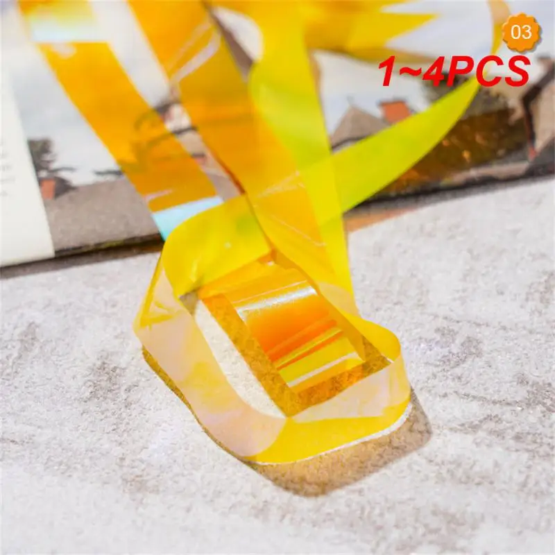 1 ~ 4 Pezzi Scatola Aurora Ice Cellophane Nail Candy Glass Paper Enhancement Starry Sky Paper Manicure Design Nail Art Strass