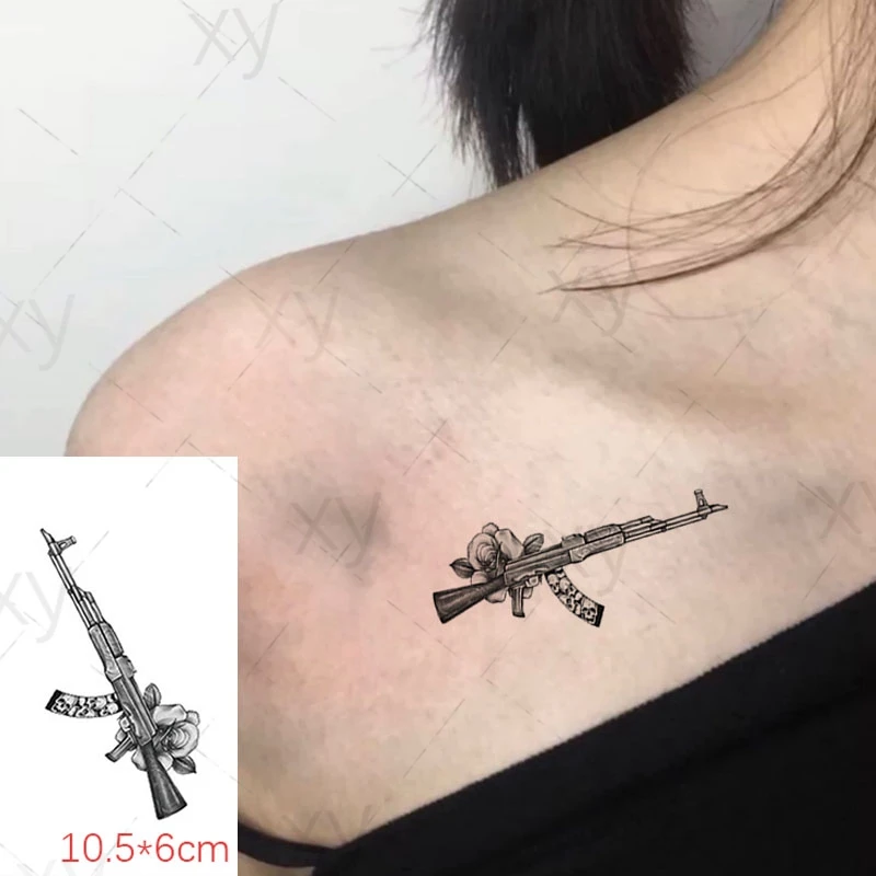 samurai tattoo mehsana on X Gun tattoo Ak47 tattoo Tattoo for boys  Boys tattoo Sidhu moosewala tattoo httpstcou9N1xEwuuM  X