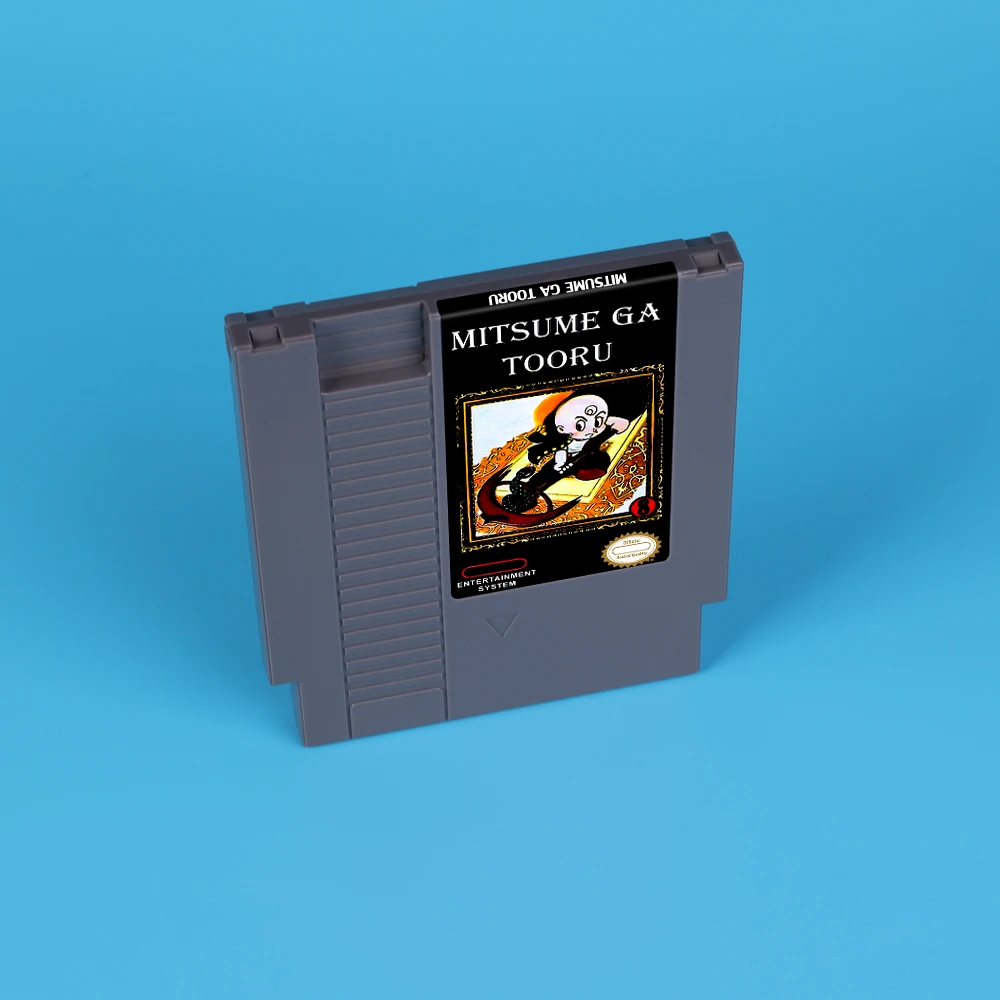 Mitsume ga Tooru Action Game Card for NES 72 Pins 8bit