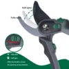T TOVIA 8 Inch Garden Pruner Shears SK5 Blade Pruning Scissors for Bonsai Fruit Trees Flowers Branches Garden Pruners 2