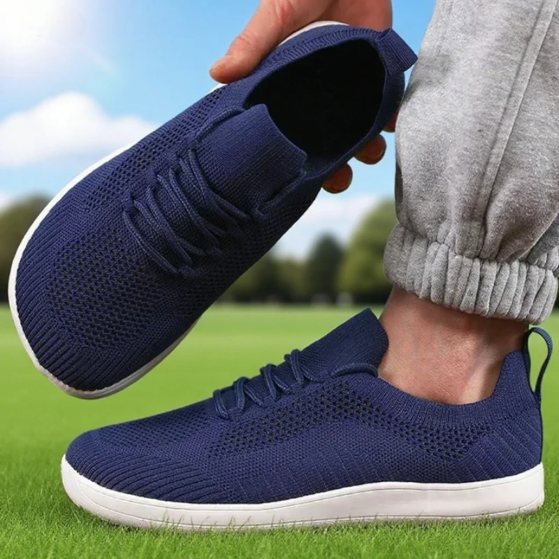 Outdoor Men's Wide Toe Shoes New Breathable Non Slip Sneakers Minimalist Casual Non Slip Walking Shoes Hot Selling Free Shipping