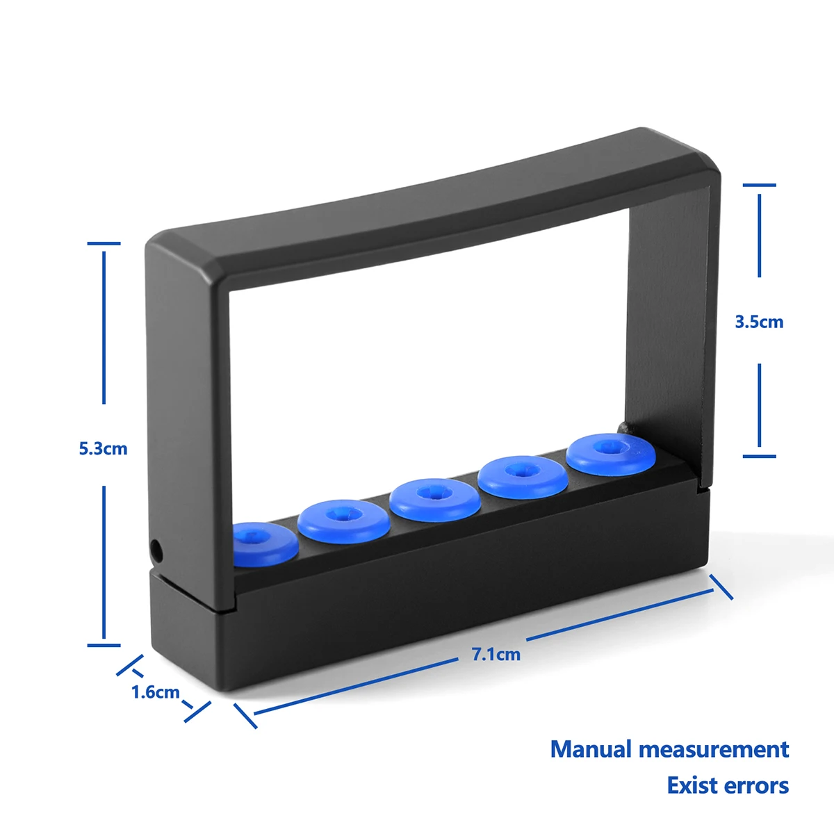 AZDENT Dental Ultraschall-Scaler-Spitzenhalter, 5-Loch-Desinfektions-Aufbewahrungsbox, Zahnmedizin-Bohrer, Organizer, Koffer, autoklavierbare Werkzeuge – Detail 9