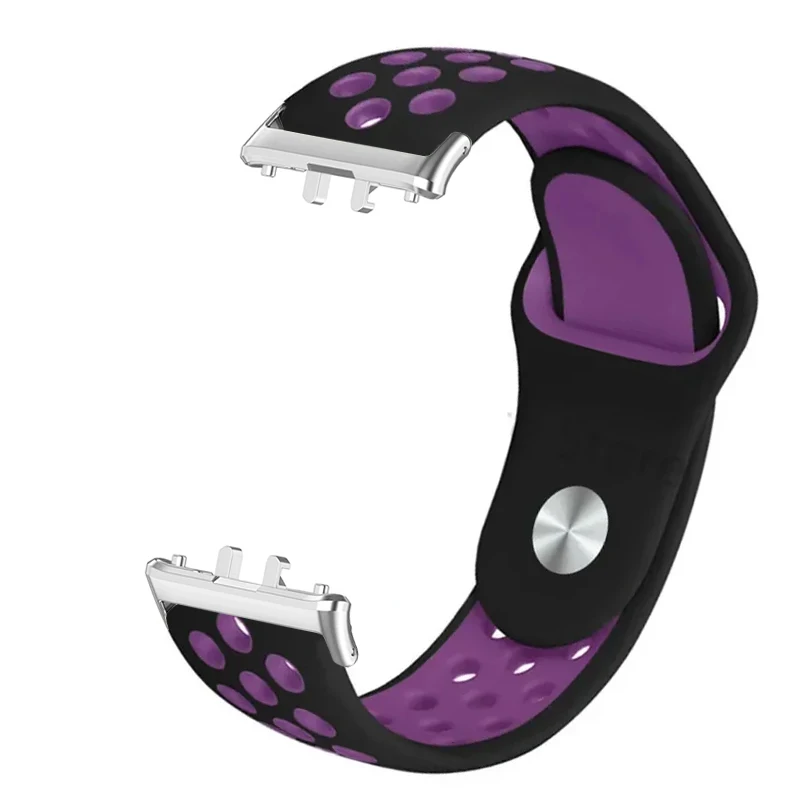 Breathable Soft Silicone Adjustable Sport Wristband Bracelet