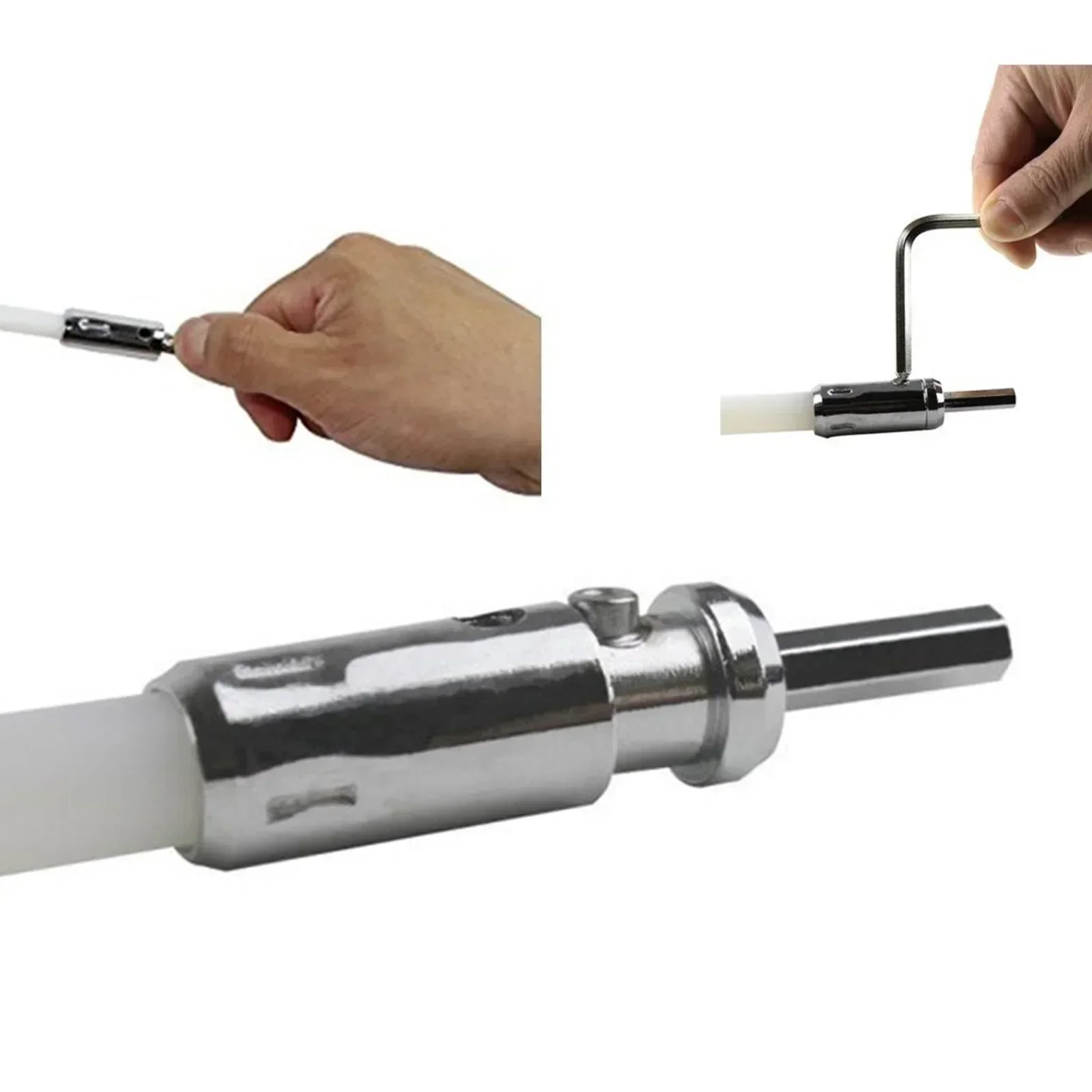 Chimney Cleaning Brush Drill Adapter Replace Versatile Compatibility for Linking Electric Drill and Chimney Cleaning Tool 1pc