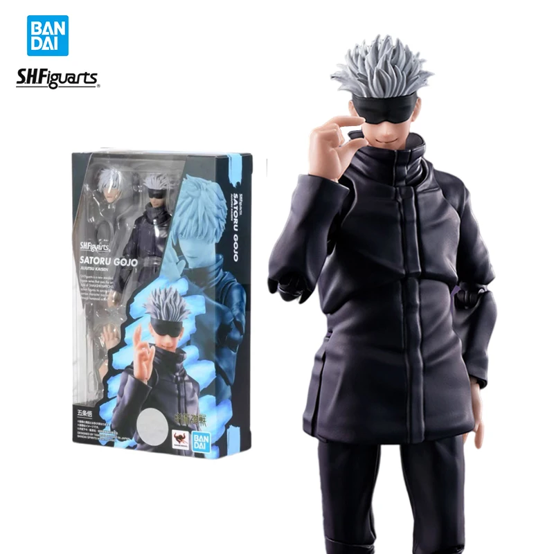 Bandai Original SHF Gojo Satoru S.h.figuarts Jujutsu Kaisen Action Anime  Figure Pvc Model Collectible Toys for Boys In Stock