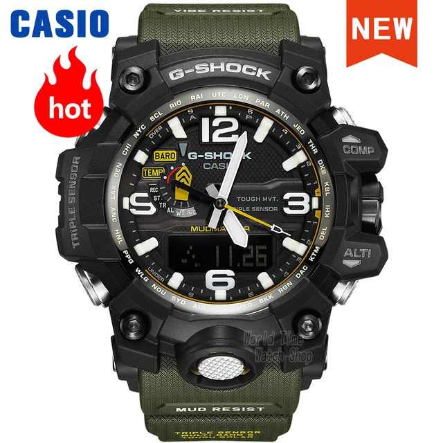 G Shock Nasacasio G-shock Gwg-1000 Solar Quartz Watch - 200m Water  Resistant, Sapphire Crystal