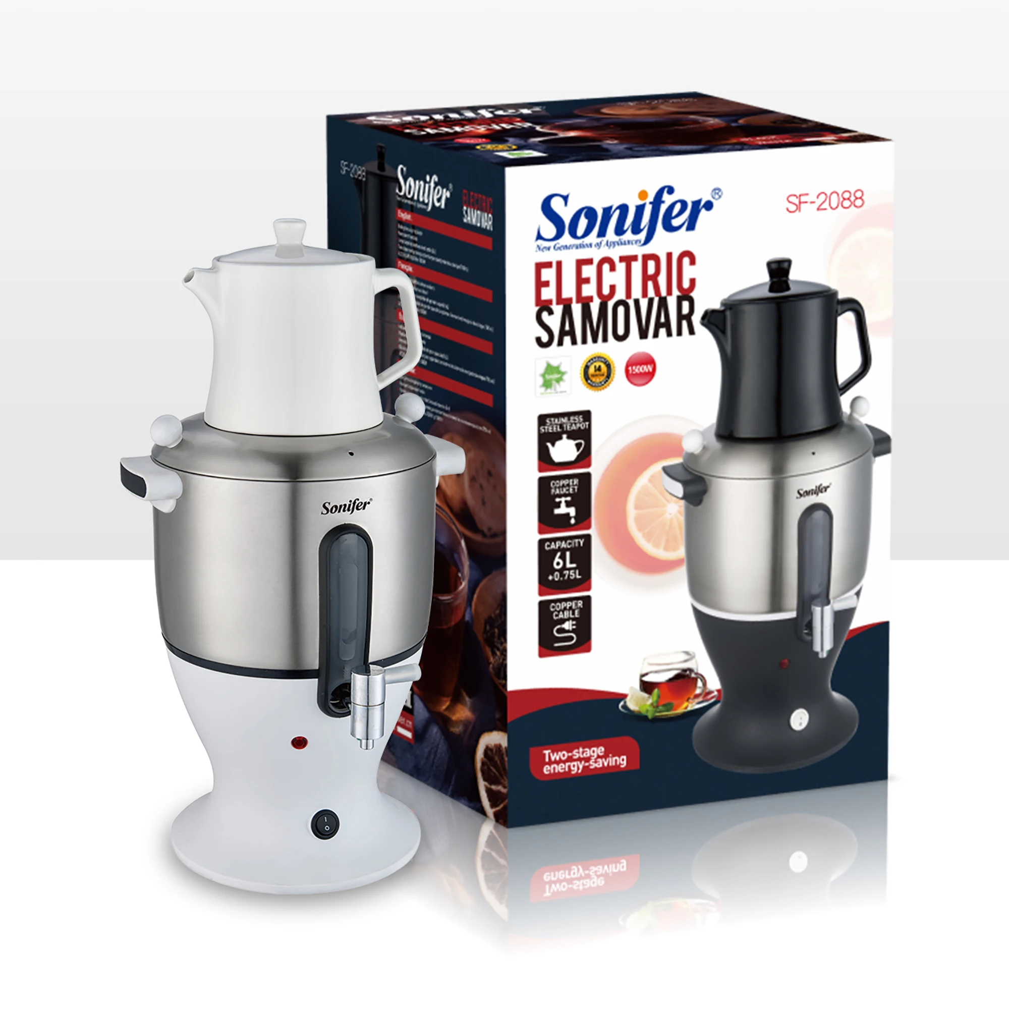 Sonifer 6L Electric Kettle Stainless Steel Kitchen Appliances Smart Kettle Whistle Kettle Samovar Tea Thermo Pot Gift SF2088 5