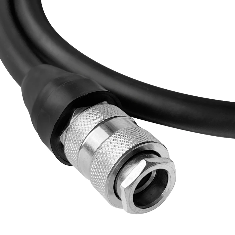 Pneumatic Air Hose Tube Compressor Tools Quick Connector Extension Tube for Bike Motorcycle Car Tire Air Inflator Hose