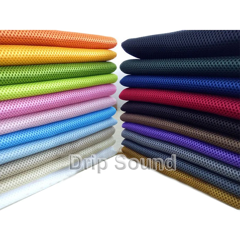 

1.4x1m Speaker Dust Cloth 3D Elastic Polyester Fabric Sandwich Protective Audio Grill Mesh Cover Filter C10-C18
