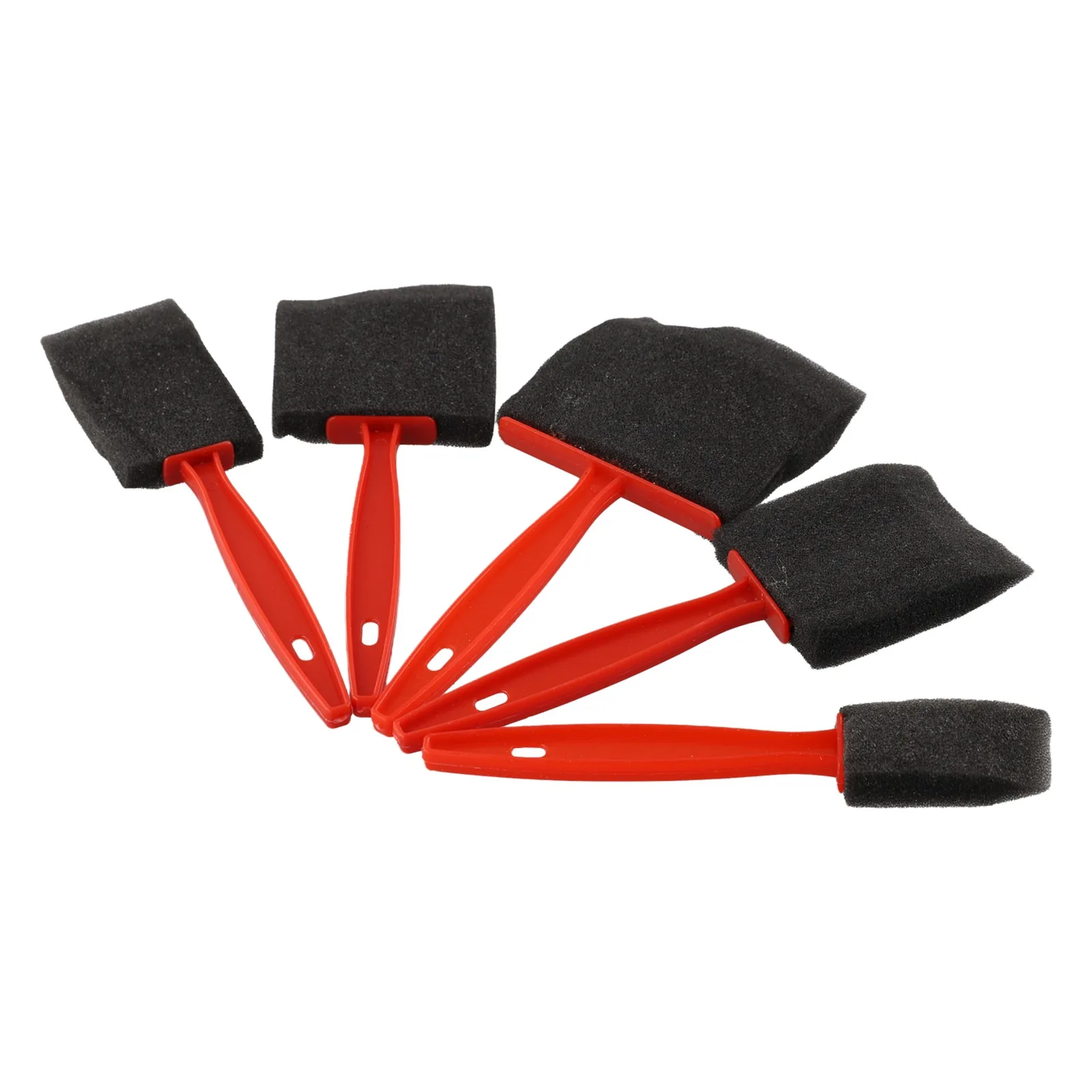 Description Picture 6 of item5PCS Sponge Foam Paint Brush Oil Stain Polyurethane Craft Art Paint Brush Set Child Drawing Painting Sponge Foam Brushes