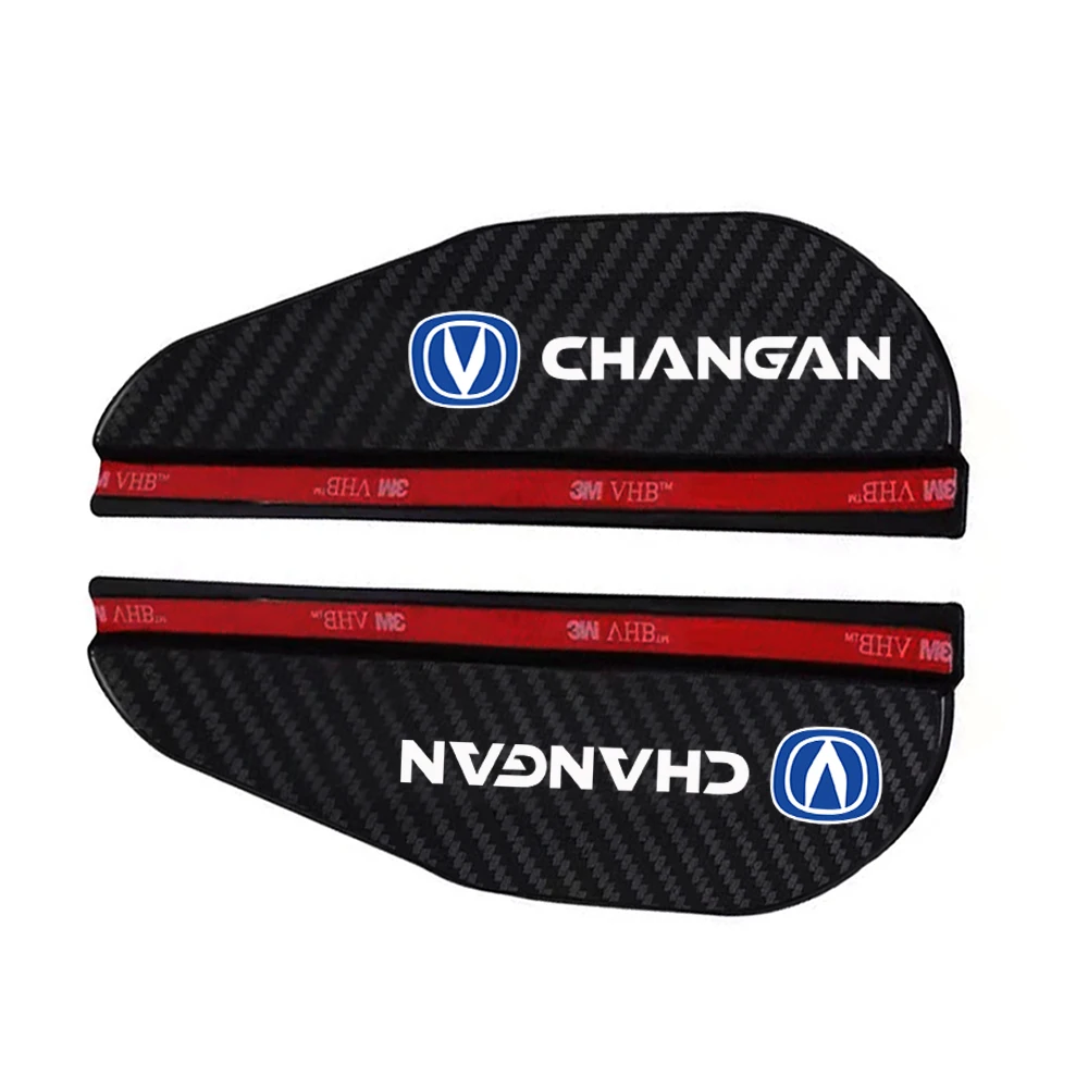 Rearview Mirror Rain Eyebrow 2x Car Rain Sticker For Changan CS95 CS85 CS75 CS35 Eado Alsvin 7 CS15 CS55